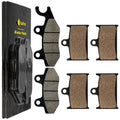 Caltric Front and Rear Brake Pads for Triumph 900 Sprint 1995-2002 Motorcycle