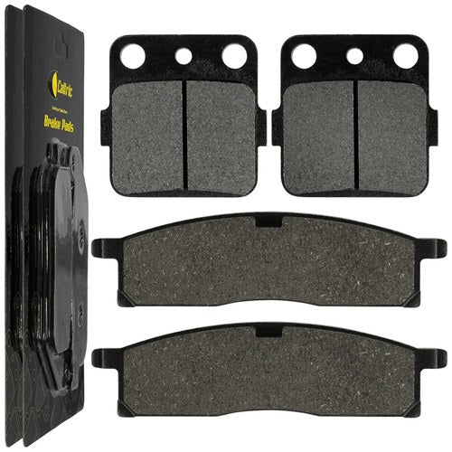 Caltric Front and Rear Brake Pads for Yamaha YZ85 2002-2020 Motorcycle