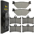 Front Rear Brake Pads for Yamaha Raider S Scl 1900 XV1900 2008-2015 Front Rear