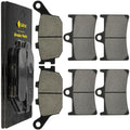 Front Rear Brake Pads for Yamaha R6 YZFR6 YZF-R6 2003-2016 Front Rear Pads