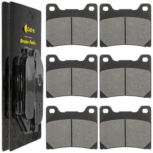 Front Rear Brake Pads for Yamaha FJ1200 FJ12 1986 1987 Front Rear Pads