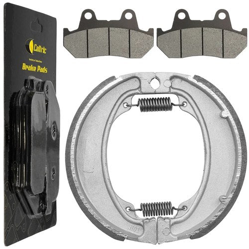 Front Brake Pads Rear Brake Shoes for Honda GB500 Gb 500 1989 1990