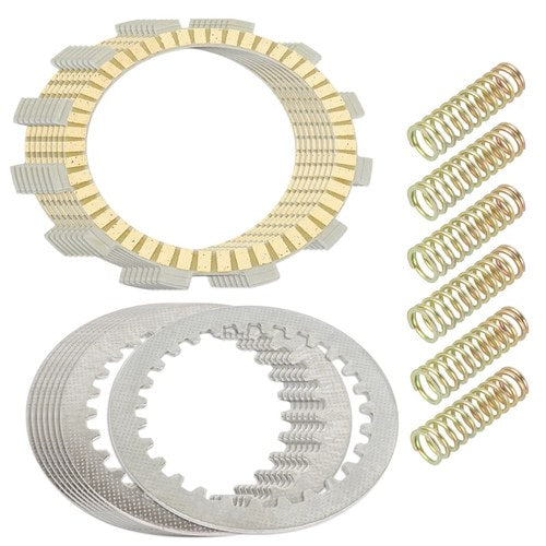 Clutch Friction Steel Plates And Springs Kit for Yamaha FZ750 1985 1986