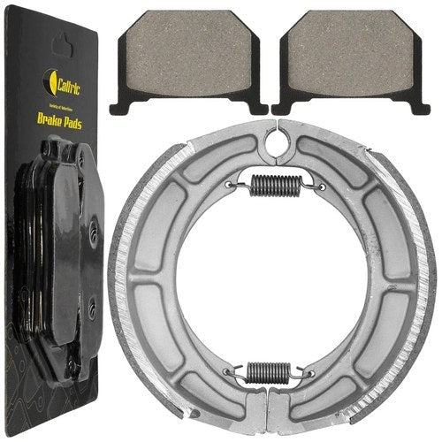 for Suzuki GS750T GS750Tz GS750Td 1982 1983 Front Brake Pads & Rear Brake Shoes