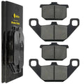 Front & Rear Brake Pads for Kawasaki VN1500 Vulcan 1500 1996 1997 1998 1999
