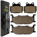 Front and Rear Brake Pads for Yamaha XJ600 XJ600S Diversion Seca II 1992-1998