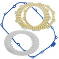 Clutch Friction Steel Plates & Gasket Kit for Honda VT500Ft Ascot 500 1983 1984