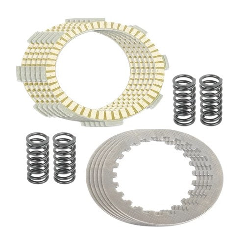 Clutch Friction Steel Plates And Springs for Honda CM250C Custom 1982 1983