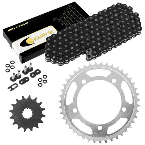 Black O-Ring Drive Chain & Sprockets Kit for Suzuki GSX-R600 GSXR600 2006-2010
