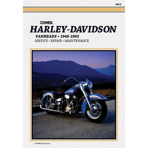 Clymer Physical Book for Harley-Davidson Panhead 1948-1965 | M418