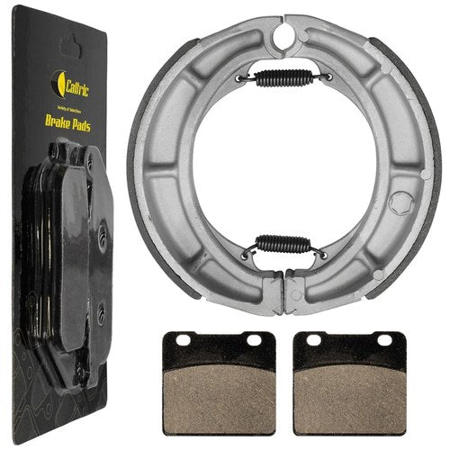 Front Brake Pads & Rear Brake Shoes for Suzuki VS700Gl Intruder 700 1986 1987