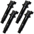 Set of 4 Ignition Coils for Yamaha YZF-R1 YZFR1 Yzf R1 2002-2003