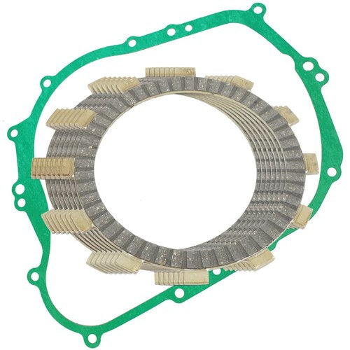 Clutch Friction Plates And Gasket for Kawasaki Super Sherpa 250 KL250 2000-2010