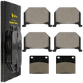 Brake Pads for Suzuki GV1200 Madura GV1200Gl 1985-86 Front Rear Motorcycle Pads