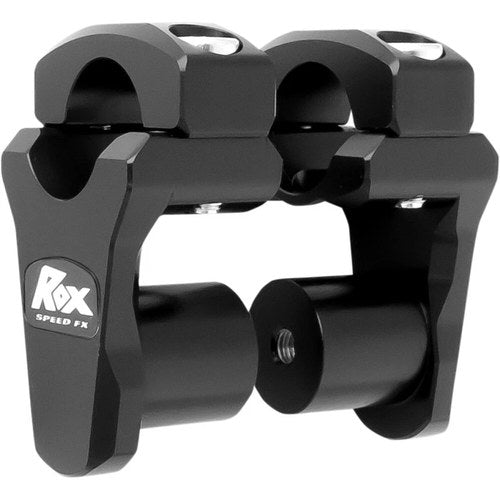 Rox Speed FX - 1-3/4" Pivoting Bar Risers for 1-1/8" Handlebar (Black) 3R-P2PPLK