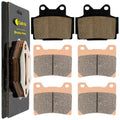 Front And Rear Brake Pads for Yamaha FZR400 FZ600 1986-1989