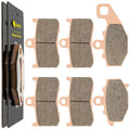 Sintered Front And Rear Brake Pads for Kawasaki ZX900 Ninja ZX-9R 2002 2003