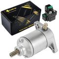 Starter & Relay Solenoid for Suzuki LT-A400 LTA400F Eiger 2X4 4X4 Auto 2002-2007
