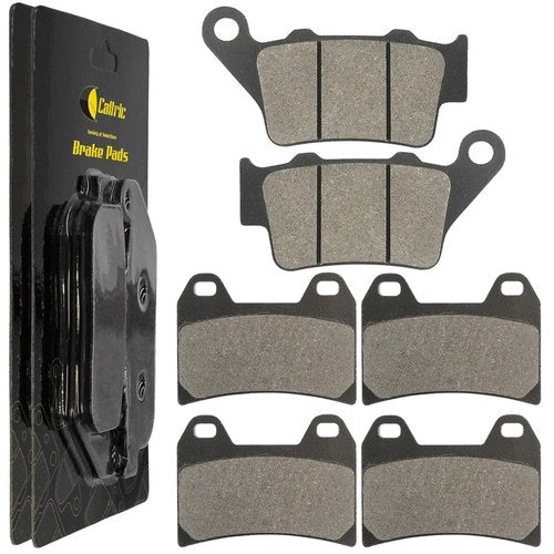 Caltric Front Rear Brake Pads for Aprilia Smv1200 Dorsoduro 1200 2011-2016