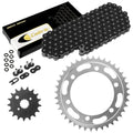 Black O-Ring Drive Chain & Sprockets for Suzuki GSX1300R Hayabusa 1300 1999-07