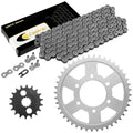 Caltric Drive Chain and Sprockets Kit for Kawasaki ZX1200 Ninja ZX-12R 2000-2005