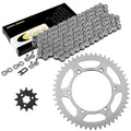 Drive Chain & Sprockets Kit for Kawasaki KX125 1994 1995 2000 2001 2002