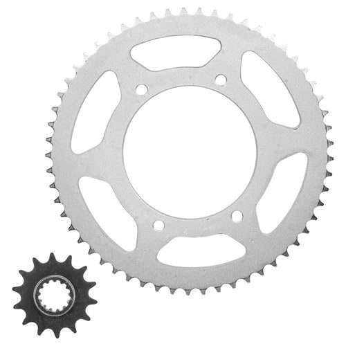 Front & Rear Sprockets Kit for Kawasaki KLX125L 2003 2004 2005 2006