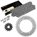 Drive Chain & Sprockets Kit for Suzuki DR650S/ SE 96-09 2011 13 15-2017 19 22-23