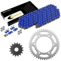 Blue O-Ring Drive Chain & Sprockets Kit for Suzuki GSX-R750 W/X 1998 1999