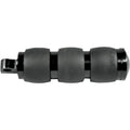 Avon Velvet Air Cushion Folding Foot Pegs for H-D Motorcycles (Anodized Black)