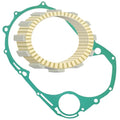 Clutch Friction Plates W/Gasket for Yamaha XVS1100A V-Star 1100 Classic 2000-09