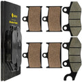 Caltric Front and Rear Brake Pads for Triumph Tiger Explorer 2012-2017