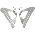 Works Connection Aluminum Radiator Braces for Suzuki RM125/RM250 (Silver) 18-001
