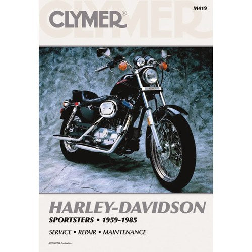 Clymer Physical Book for Harley-Davidson Sportster 1959-1985 | M419