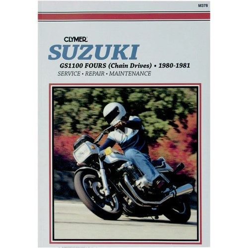Clymer Physical Book for Suzuki GS1100 ET/EX/LT 1980-1981 | M378