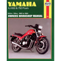 Haynes Repair Manual - Yamaha XJ650 & 750 (80-84)