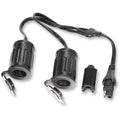 TecMate OptiMate Y-Splitter Cable, Sae to 2 x Auto Cigarette Lighter Socket O26