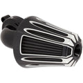 Arlen Ness - 81-014 - Monster Sucker Air Cleaner Kit, Deep Cut - Black