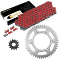 Red Drive Chain And Sprocket Kit for Suzuki RM-Z450 2008-2012