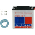Parts Unlimited 12V Conventional Battery #12N9-4B-1 (R12N9-4B-1)