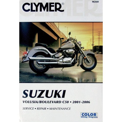 Clymer Physical Book for Suzuki Volusia 01-04 / Boulevard C50 05-17 | M260-3