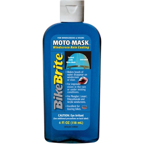 Bike Brite Moto Mask Windscreen Rain Coating | 4 oz | MM600-12