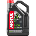 Motul 5100 4T Semi-Synthetic 4-Stroke Motor Oil | 15W-50 | 1 Gallon | 108089