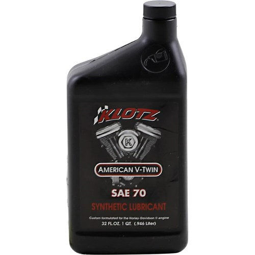 Klotz Oil V-Twin TechniPlate Full Synthetic Motor Oil | 70W | 1 Quart | KH-70