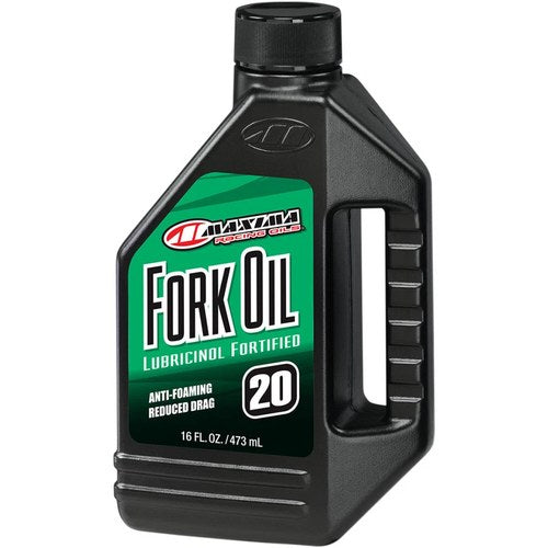 Maxima Racing Oil Motorcycle Suspension Fork Oil | 20W | 16 oz | 57916