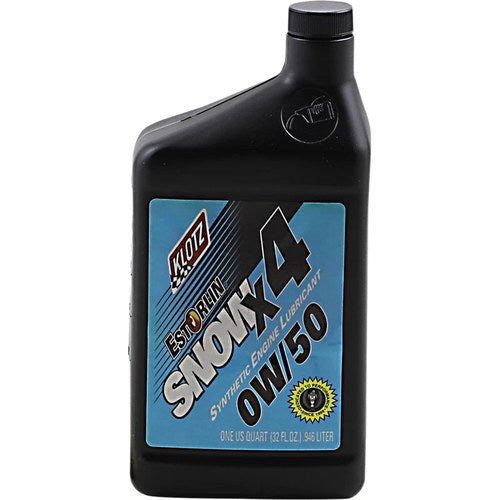 Klotz Oil Snow X4 Pure Estorlin Snowmobile Motor Oil | 0W-50 | 1 Quart | KE850