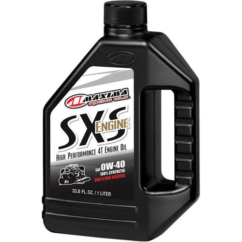 Maxima Racing Oil Sxs UTV Synthetic 4-Stroke Engine/Motor Oil | 0W-40 | 1 Liter