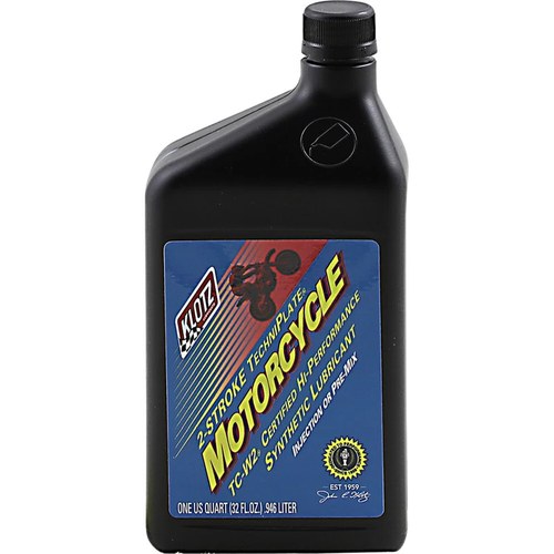 Klotz Oil 2-Stroke Motorcycle TechniPlate TC-W2 Pre-Mix Lubricant/Oil | 1 Qt