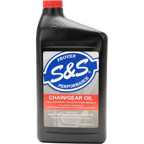 S&S Cycle High Performance Full-Synthetic Chain/Gear Oil | 1 Quart | 153763