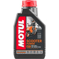Motul Scooter Power 2T Full-Synthetic Oil Injection/Premix 2-Stroke Oil, 1 Liter